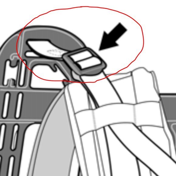 MOLLE II Large Rucksack Load Lifter, 1 pair, made in USA, NwT - Picture 4 of 5